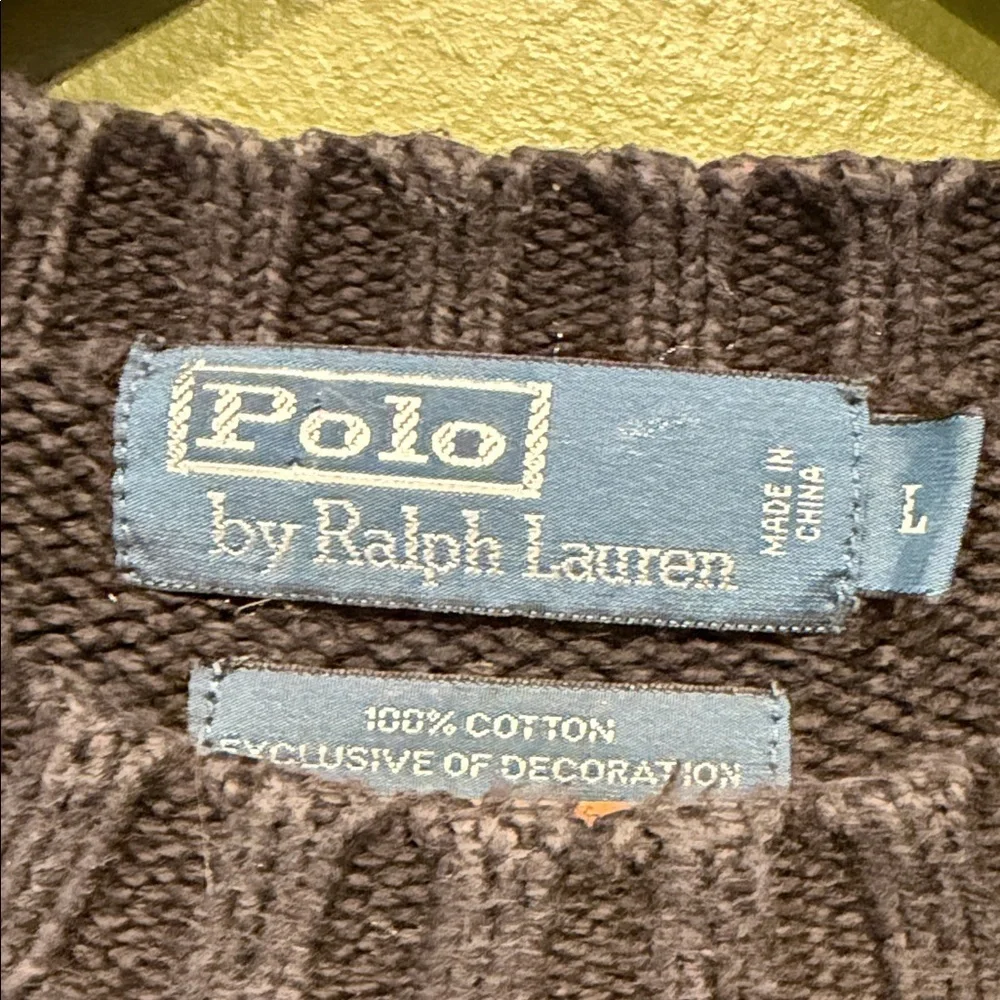 Women’s Ralph Lauren Black Knit Sweater - Picture 2 of 5